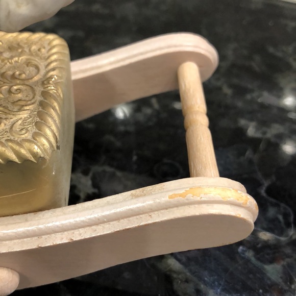 Rocking Horse San Francisco Music Company Heart Red Rose Vintage - Picture 3 of 8